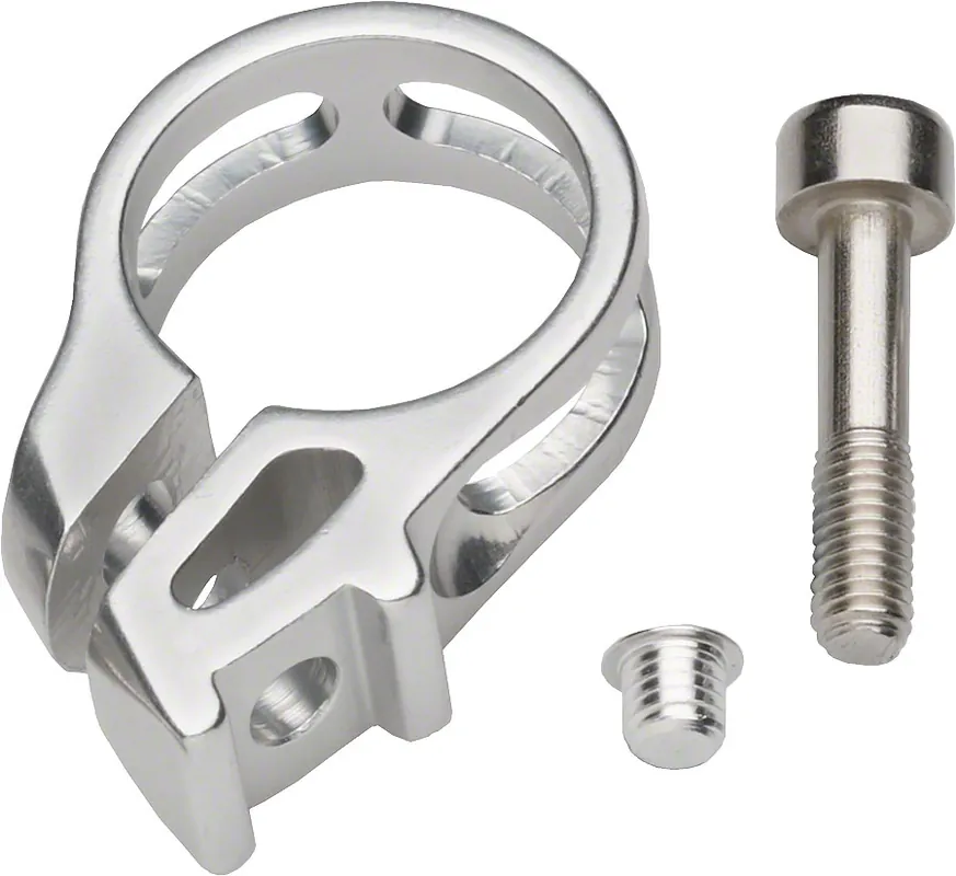 SRAM Discrete Trigger Clamp Assembly fits XX1 X01 X1 2007-15 X0 X9 2010-15 X7 GX Silver Sold Each | Bikeparts.Com Crafted