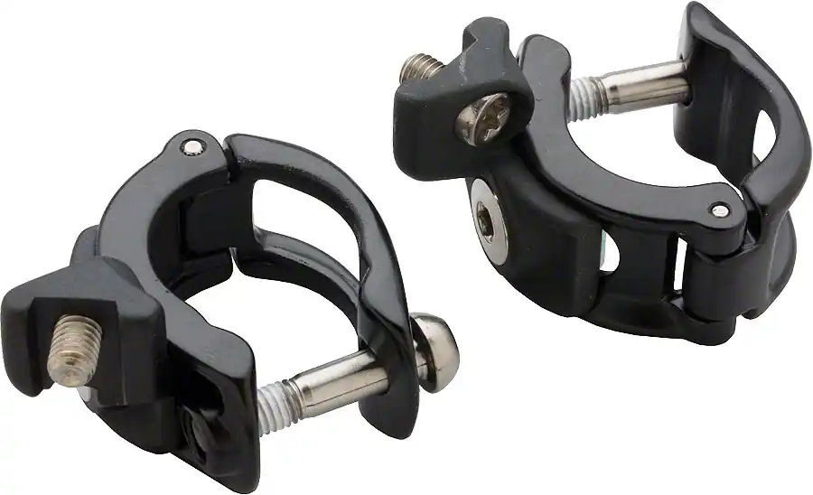 SRAM MatchMaker X Cockpit Clamp - Pair Black with Ti Bolts Money Back Guarantee