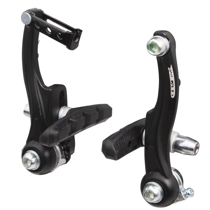 Free Delivery Genetic Mini-V Linear Brake Rear - Black  | Bikeparts.Com
