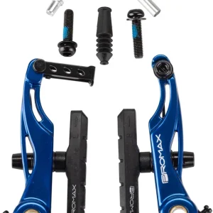 Promax P-1 Linear Pull Brake - Long Pull 85mm Blue  | Bikeparts.Com Professional Grade