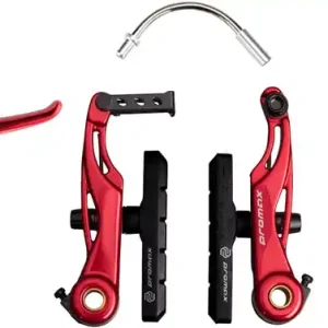 Warranty Included Promax P-1/Click V-Point Linear Pull Brake Kit - 85mm Red