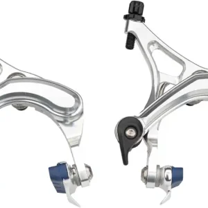 Velo Orange Grand Cru Long Reach Brake Set - Front and Rear Dual Pivot Silver  | Bikeparts.Com Clearance