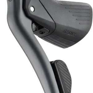 Certified microSHIFT Sword Left Drop Bar Brake Lever with Intergrated Dropper Remote - Gray Version B  | Bikeparts.Com