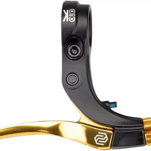 Get Yours Promax Click V-Point Brake Lever - Short Reach Gold