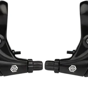 Promax FS-378 Brake Lever Set - Short Pull 2-Finger Tooled Reach Adjust For U and Caliper Brakes Black  | Bikeparts.Com In Demand