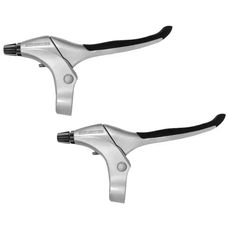 Sturmey Archer BLS92 Brake Lever Silver - Right/Left Set  | Bikeparts.Com High Quality