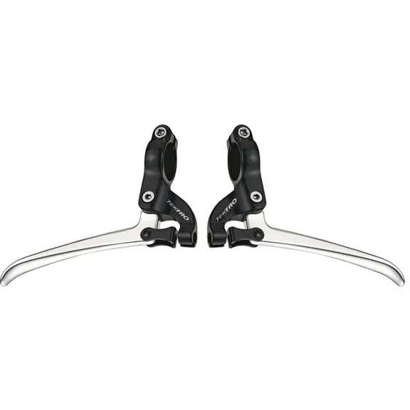 Instant Buy Tektro FL750 Road Flat Bar Levers Black/Silver  | Bikeparts.Com
