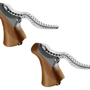Affordable TRP RRL-SR Ultralight Non-Integrated Brake Lever - Pair Gum/Silver
