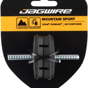 Limited Time Jagwire Mountain Sport Brake Pads Smooth Post 53mm Pad Black