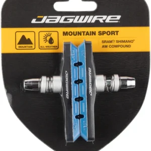 Jagwire Mountain Sport Brake Pads Threaded Post Blue Weekend Sale