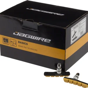 Money Back Guarantee Jagwire Mountain Sport Brake Pads Threaded Post Box of 25 Pair Yellow