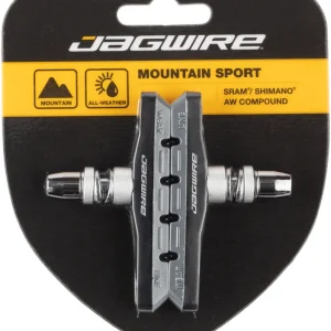 Jagwire Mountain Sport Brake Pads Threaded Post Gray Grab Now