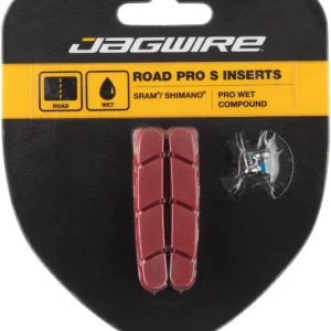 Best Price Jagwire Road Pro S Brake Pad Inserts for Wet Conditions SRAM/Shimano Red