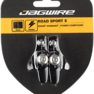 Jagwire Road Sport S Brake Pads SRAM/Shimano Black Affordable