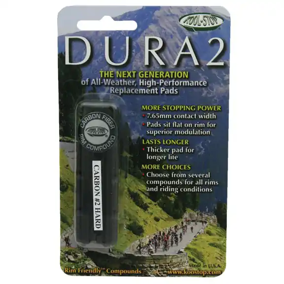Kool Stop Dura 2 Road Cartridge Inserts Carbon #2 Pr  | Bikeparts.Com Cheap