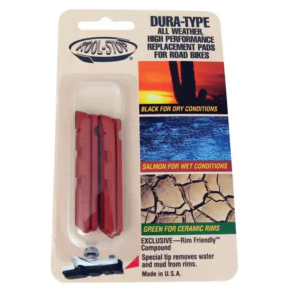 Kool Stop Dura Road Cartridge Inserts Salmon Pr  | Bikeparts.Com Place Order