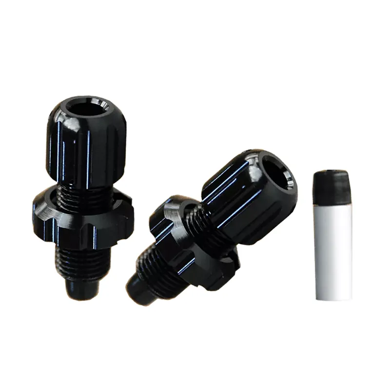 Alligator Weatherproof Brake Lever Adjuster Black Pair  | Bikeparts.Com Certified