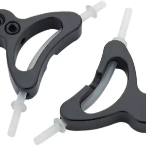 Top Pick Jagwire Alloy Straddle Cable Carrier Black Pair