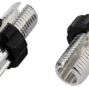 Top Pick M10 Slotted Alloy Adjusting Barrel Bag of 10 Silver/Black