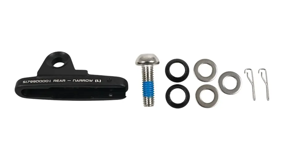 Specialized BRK SUB MY16-17 VENGE VIAS REAR RIM BRAKE PAD HOLDER FOR NARROW RIM - LEFT (V2) Msc My16-17 Venge Vias Rim Rear Brake Pad Holder For Narrow Rim - Left *revised* - One Size | Bikeparts.Com Money Back Guarantee
