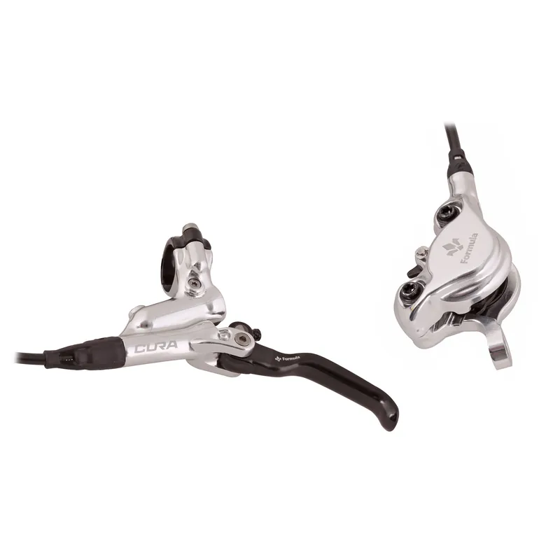Free Delivery Formula Italy CURA Disc Brake Kit Front or Rear Silver  | Bikeparts.Com