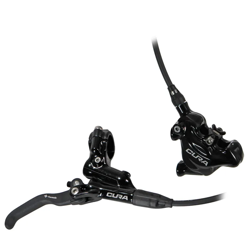 Formula Italy CURA Disc Flat Mount Brake Kit Front or Rear Black  | Bikeparts.Com Professional Grade