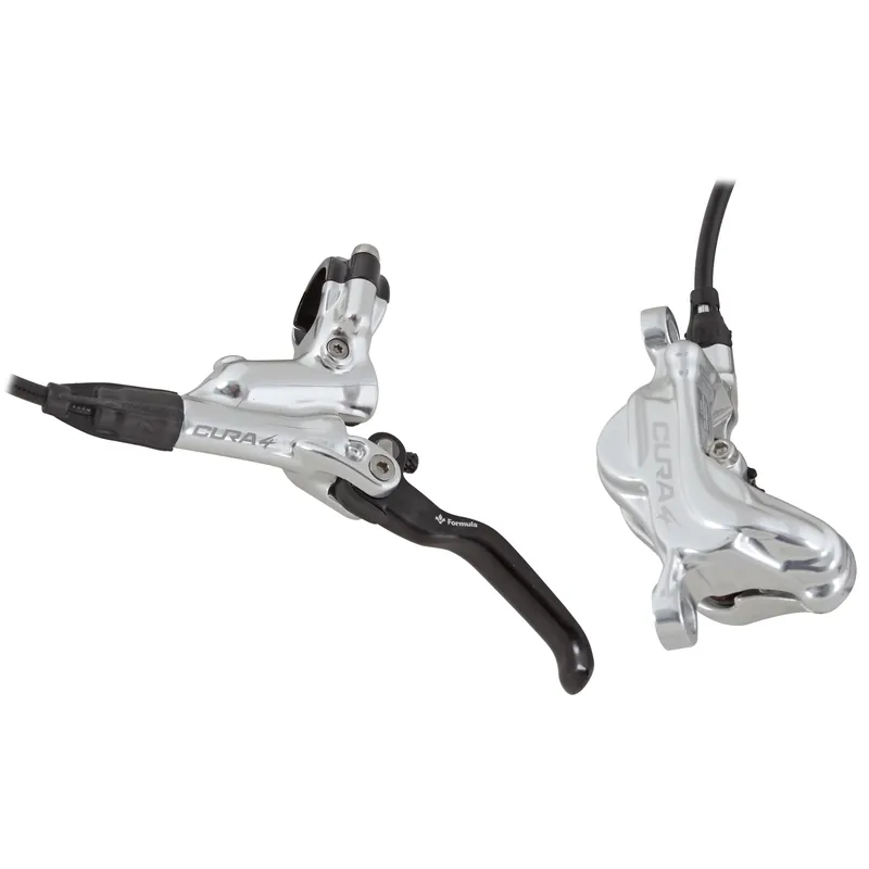 Formula Italy CURA-4 Disc Brake Kit Front or Rear Silver  | Bikeparts.Com Fast Shipping