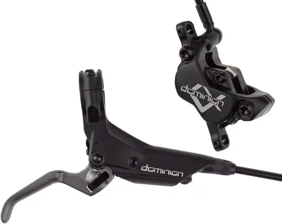 Hayes Dominion A4 Disc Brake and Lever - Rear Hydraulic Post Mount Stealth Black/Gray Wholesale