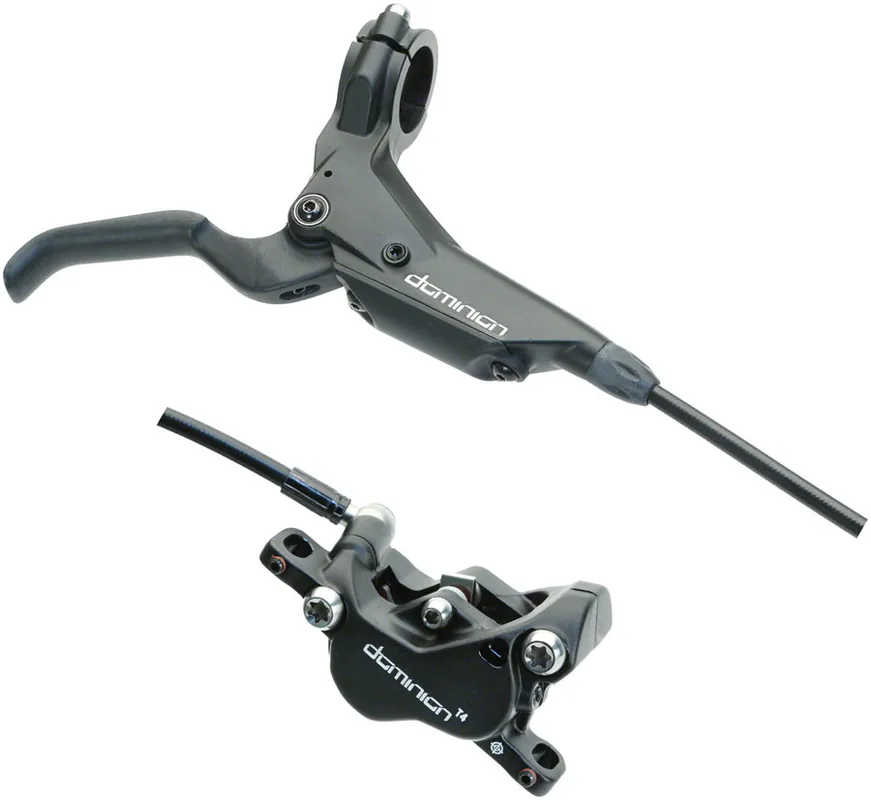 Grab Now Hayes Dominion T4 Disc Brake and Lever - Front Hydraulic Post Mount Black