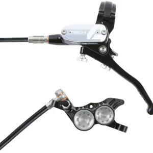 Don’t Miss Out Hope Tech 4 V4 Disc Brake and Lever Set - Front Hydraulic Post Mount Silver  | Bikeparts.Com