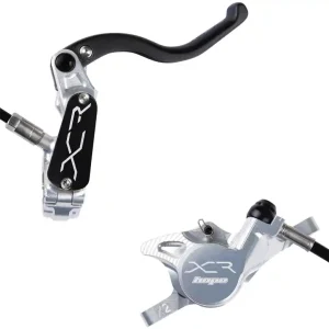 Hope XCR Pro X2 Disc Brake and Lever Set - Rear Hydraulic Post Mount Silver Buy Today