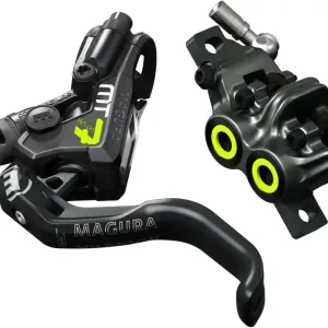 Magura MT7 Pro Disc Brake and Lever - Front or Rear Hydraulic Post Mount Tooled Reach Adjust Black/Gray Luxury