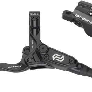 Promax Solve DSK-923 Disc Brake and Lever Set - Rear 2-Piston Hydraulic Post Mount Black Trending