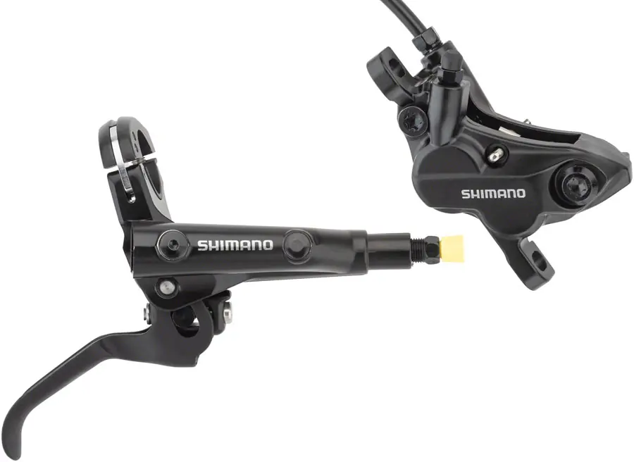 Shimano Deore BL-MT501/BR-MT520 Disc Brake and Lever - Rear Hydraulic Post Mount Black Genuine