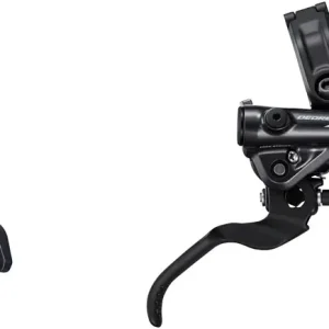 Wholesale Shimano Deore XT BL-M8100/BR-M8120 Disc Brake and Lever - Rear Hydraulic Post Mount 4-Piston Finned Pads I-SPEC EV Clamp Band Black