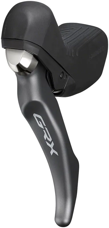 Shimano GRX ST-RX810-LA/BR-RX810 Disc Brake and Lever/Drop Bar Seatpost Remote - Front Hydraulic Flat Mount Resin Pads Black Fast Shipping