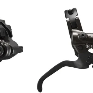 Trending Shimano Saint BL-M820-B/BR-M820 Disc Brake and Lever - Rear Hydraulic Post Mount Finned Metal Pads Black