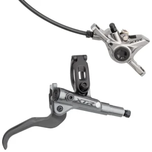 Shimano XTR BL-M9100/BR-M9100 Disc Brake and Lever - Front Hydraulic Post Mount Gray Trending