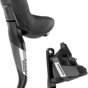 SRAM Apex Disc Brake and Lever - Left/Rear Flat Mount 2-Piston 20mm Offset Black A1 Shop Now