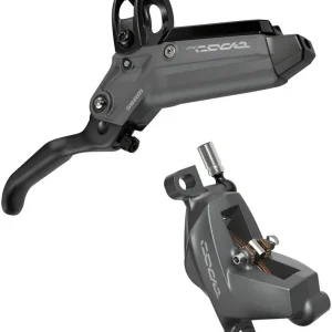 SRAM Code Bronze Stealth Disc Brake and Lever - Rear Post Mount 4-Piston Aluminum Lever SS Hardware Dark Polar C1 Bargain
