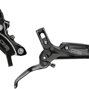 SRAM G2 RE Disc Brake and Lever - Front Hydraulic Post Mount Gloss Black A2 Handmade