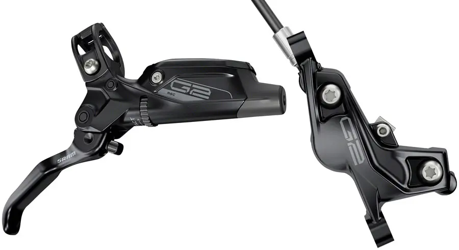 SRAM G2 RSC Disc Brake and Lever - Rear Hydraulic Post Mount Diffusion Black A2 Price Drop