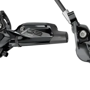Buy Online SRAM G2 Ultimate Disc Brake and Lever - Front Hydraulic Post Mount Carbon Lever Titanium Hardware Gloss Black A2