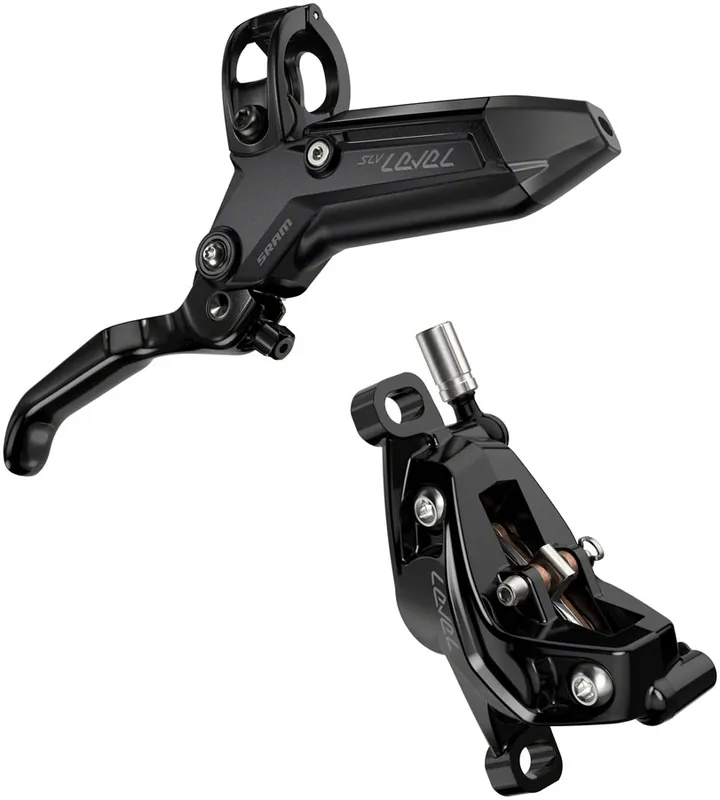 SRAM Level Silver Stealth Disc Brake and Lever - Front Post Mount 4-Piston Aluminum Lever SS Hardware Black C1 Factory Price