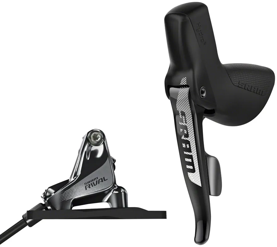 Trending SRAM Rival 1 Disc Brake and Cable-Actuated Dropper Remote Lever - Left/Front Flat Mount (20mm Offset) Black A1 (10%Off) | Bikeparts.Com
