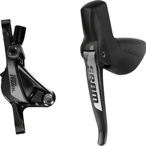 SRAM Rival 1 Disc Brake and Lever - Left/Front Hydraulic Post Mount Black A1 Top Pick