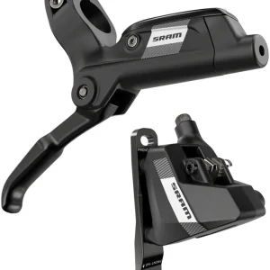 SRAM S300 Disc Brake and Lever - Left/Front  Flat Mount 2-Piston 20mm Offset Black A1 New Arrival