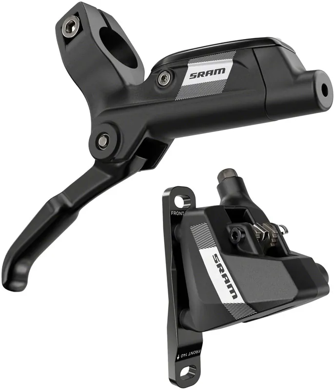 SRAM S300 Disc Brake and Lever - Left/Front Flat Mount 2-Piston 20mm Offset Black A1 New Arrival