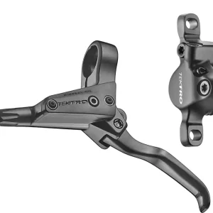 Tektro HD-M280 Disc Brake and Lever - Left Hydraulic Post Mount Black Handmade