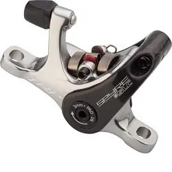 TRP Spyre Alloy Mechancial Disc Brake includes 160mm RotorGray Take-Off  | Bikeparts.Com Worldwide Shipping